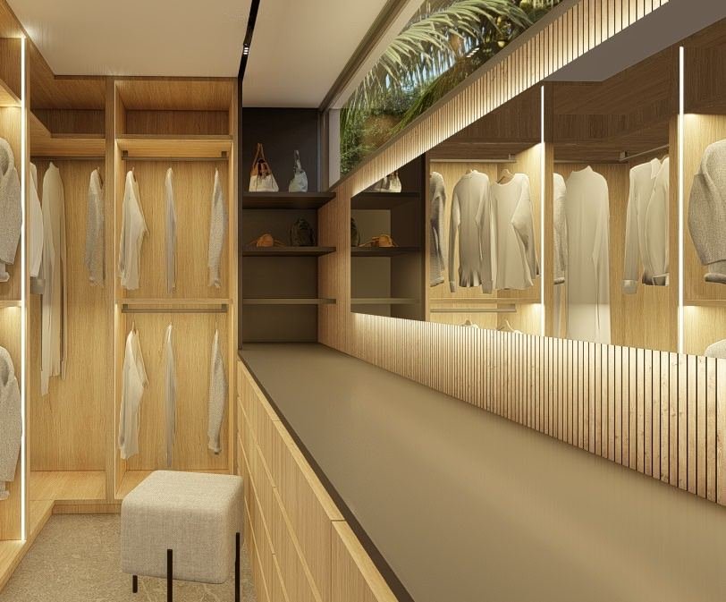 Walk-in closet